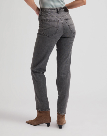 ЖЕНЩИНЫ - Lee Женские Джинсы Тёмные Серые CAROL High Rise Straight