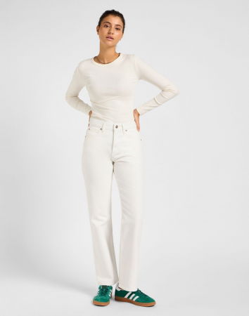 Lee Blugi Relaxed Straight White Femei [4]