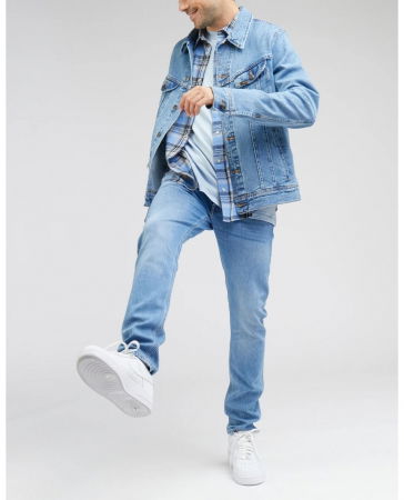 JEANS - Lee Blugi Albastri LUKE Slim Tapered Barbati