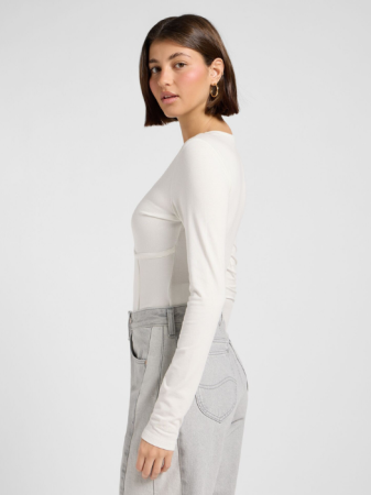 Lee Bluza Alba Slim Femei [2]