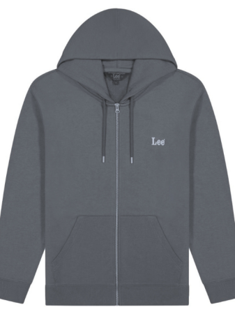 Толстовки - Lee Мужской Свитшот Антрацитовый Regular