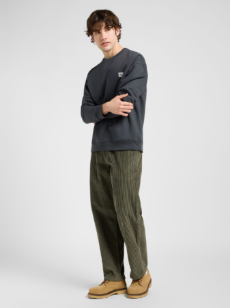 BARBATI - Lee Bluza Gri Inchis Relaxed Barbati