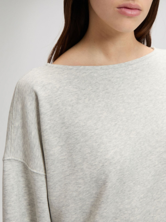 Толстовки - Lee Женский Свитшот Серый Relaxed