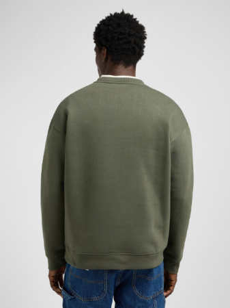 МУЖЧИНЫ - Lee Свитшот Haki Relaxed