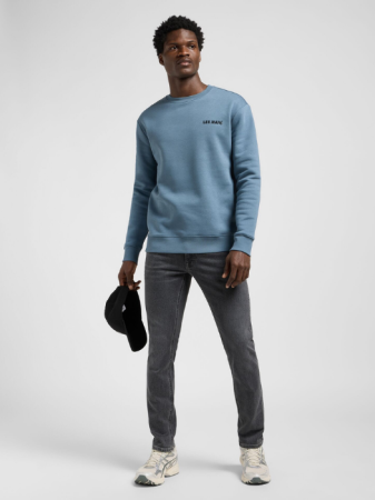 МУЖЧИНЫ - Lee Свитшот Mavi Regular
