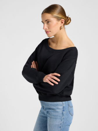 Lee Bluza Neagra Regular Femei [3]