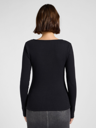 ОДЕЖДА - Lee Свитшот Negru Slim