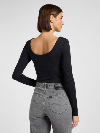 ОДЕЖДА - Lee Боди Negru Slim