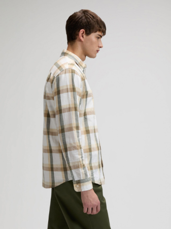 МУЖЧИНЫ - Lee Мужская Рубашка Белая Relaxed