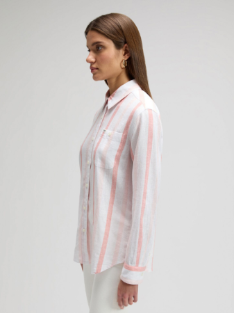 ЖЕНЩИНЫ - Lee Женская Рубашка Белая Regular