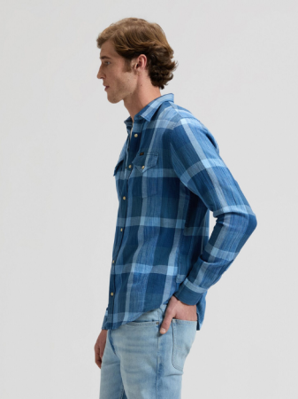 Camasi - Lee Camasa Albastra Regular Barbati