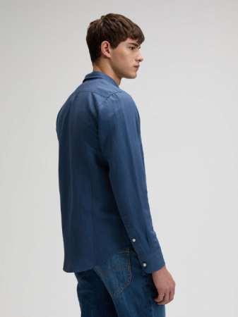 Рубашки - Lee Мужская Рубашка Синяя Regular