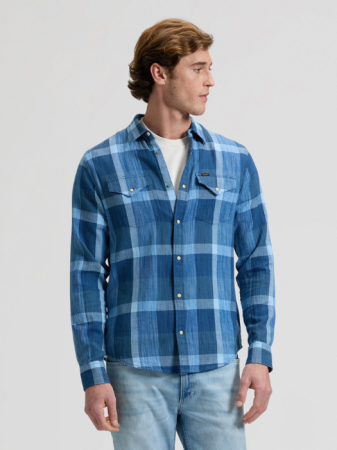 Camasi - Lee Camasa Albastra Regular Barbati