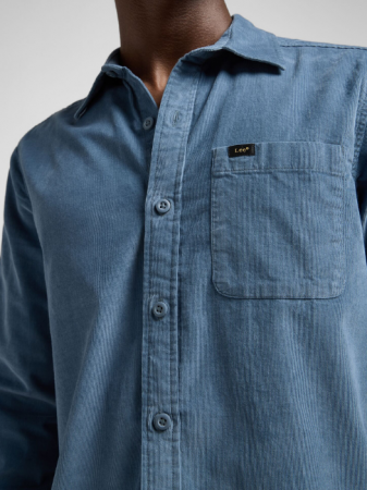 МУЖЧИНЫ - Lee Рубашка Blue Regular
