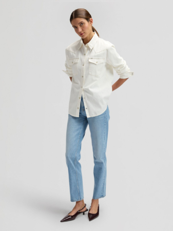 FEMEI - Lee Camasa Crem Regular Femei