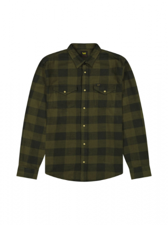 Lee Camasa Haki Regular Barbati [5]