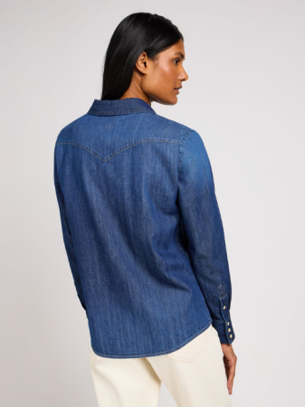 Рубашки - Lee Женская Рубашка Хаки Regular