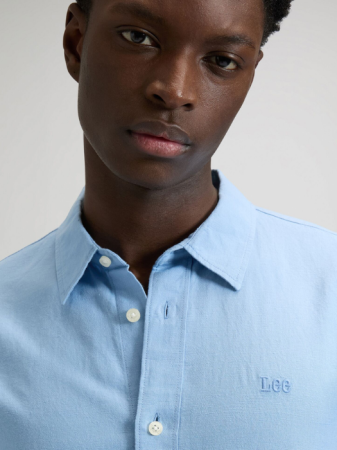 BARBATI - Lee Camasa Albastra Regular Barbati