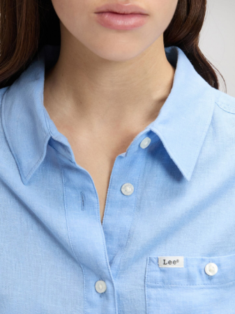 ЖЕНЩИНЫ - Lee Женская Рубашка Синяя Regular