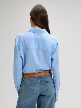 ЖЕНЩИНЫ - Lee Женская Рубашка Синяя Regular