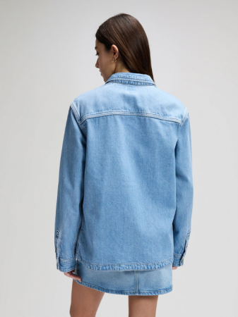 МУЖЧИНЫ - Lee Мужская Рубашка Синяя Relaxed