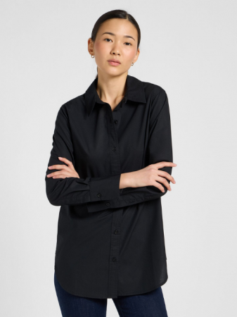 Рубашки - Lee Женская Рубашка Чёрная Regular