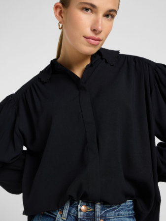 Lee Рубашка Negru Regular [3]