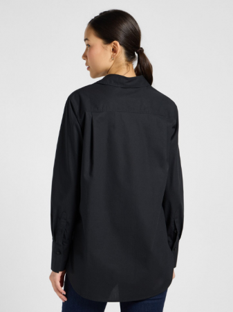 ОДЕЖДА - Lee Женская Рубашка Чёрная Regular