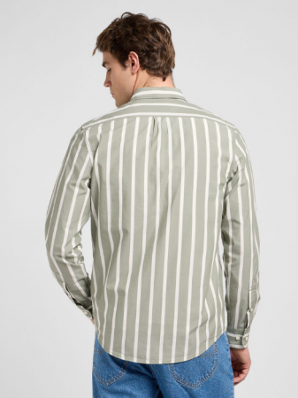 BARBATI - Lee Camasa Verde Masliniu Regular Barbati