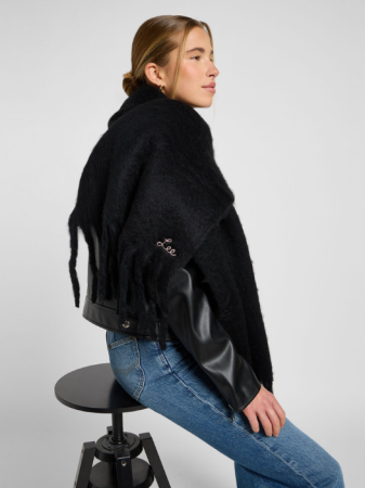 Fulare si Esarfe - Lee Fular Negru  Femei