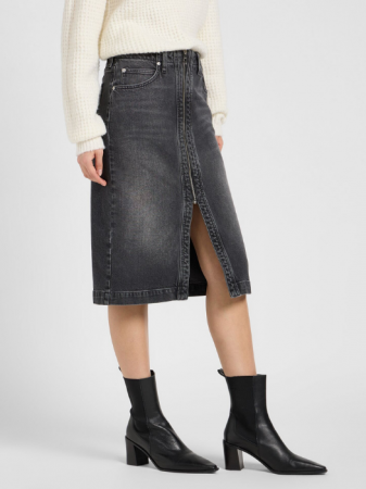 FEMEI - Lee Fusta Gri Deschis Regular Femei