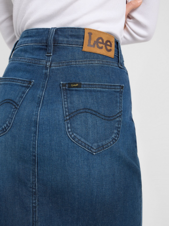 Lee Fusta Albastra Regular Femei [4]