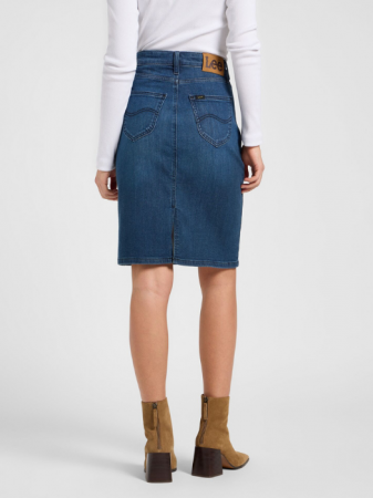 Lee Fusta Albastra Regular Femei [3]