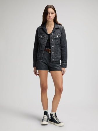 ЖЕНЩИНЫ - Lee Женская Куртка Тёмная Серая Regular