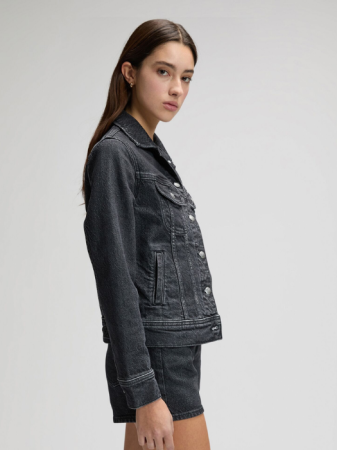 ЖЕНЩИНЫ - Lee Женская Куртка Тёмная Серая Regular