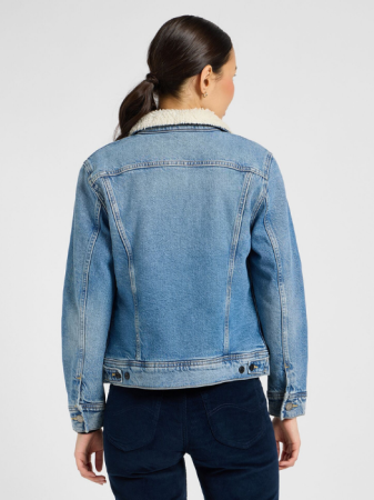 IMBRACAMINTE - Lee Geaca Albastra Regular Femei