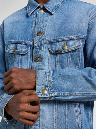 МУЖЧИНЫ - Lee Мужская Куртка Синяя Relaxed