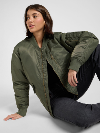 МУЖЧИНЫ - Lee Куртка Haki Relaxed