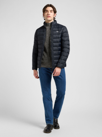 Lee Geaca Neagra Regular Barbati [0]