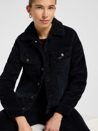 FEMEI - Lee Geaca Neagra Regular Femei