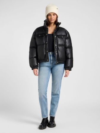 Куртки и Жакеты - Lee Зимняя Куртка Черная Relaxed