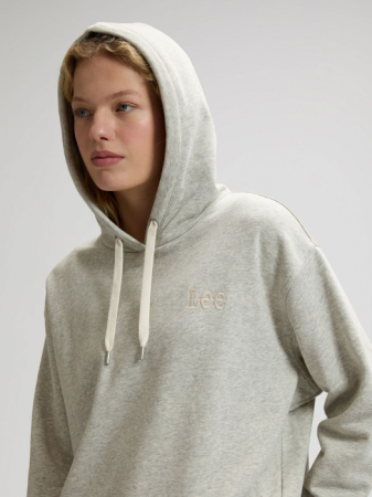 Толстовки - Lee Женская Толстовка Серая Relaxed