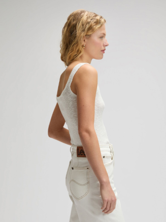 ЖЕНЩИНЫ - Lee Женская Майка Белая Slim