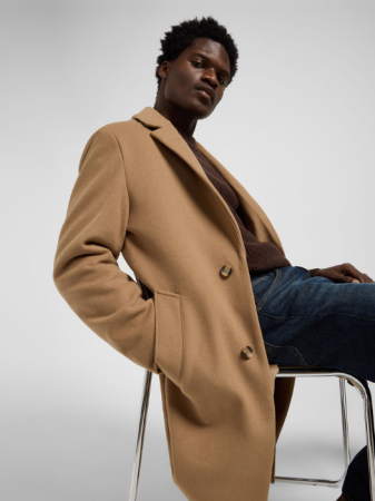 ОДЕЖДА - Lee Пальто Cafeniu Relaxed