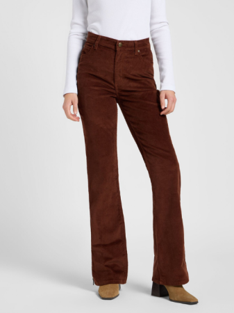 FEMEI - Lee Pantaloni Maro Bootcut Femei