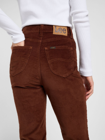 Lee Pantaloni Maro Bootcut Femei [5]
