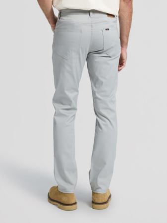 МУЖЧИНЫ - Lee Мужские Брюки Светло-Серые Regular Straight