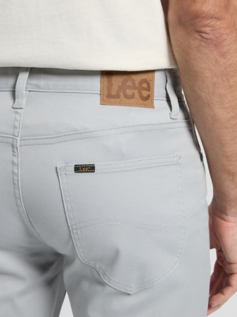 МУЖЧИНЫ - Lee Мужские Брюки Светло-Серые Regular Straight