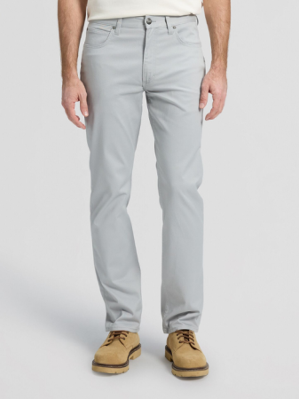 МУЖЧИНЫ - Lee Мужские Брюки Светло-Серые Regular Straight