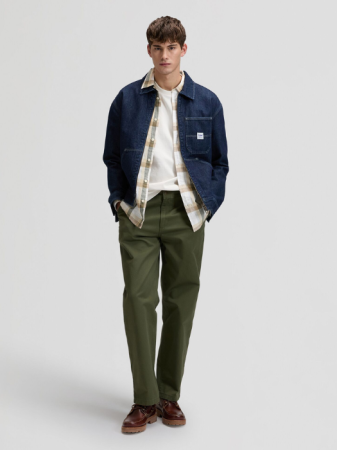 МУЖЧИНЫ - Lee Мужские Брюки Зелёные Loose Straight